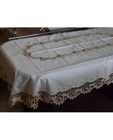 Скатерть 160х240 бежевый TD Seul 9368, изображение 2