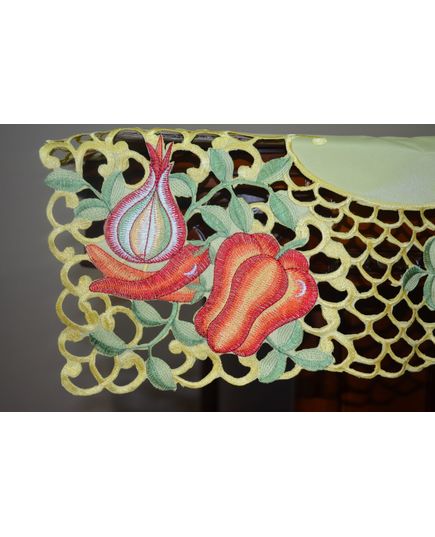 Скатерть 130х170 желтый TD Seul 10446, изображение 4