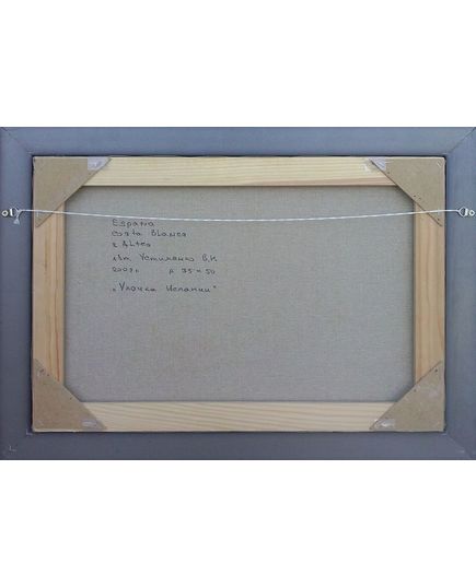 Картина Улочка Испании (35х50, 2009, Устименко), изображение 2