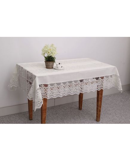 Скатерть 160х300 бежевый Magik Colection 20471, изображение 3