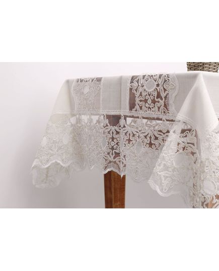 Скатерть 160х300 бежевый Magik Colection 20471, изображение 7