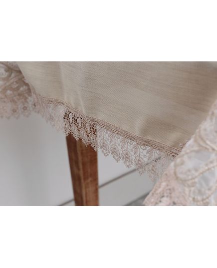 Скатерть 160х300 кофейный Magik Colection 20479, изображение 2