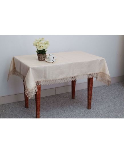 Скатерть 160х350 бежевый Magik Colection 20483, изображение 2