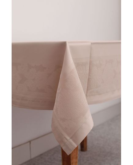 Скатертина 160х350 пудровий Magik Colection 20481, зображення 4