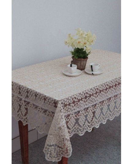 Скатерть 160х350 бежевый Terra Home 20486, изображение 2