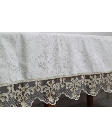 Скатерть 160х300 молочный Magik Colection 20474, изображение 2