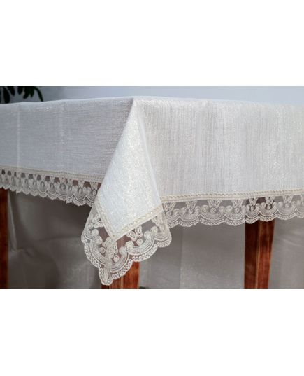 Скатерть 160х300 золотистый Magik Colection 21411, изображение 3