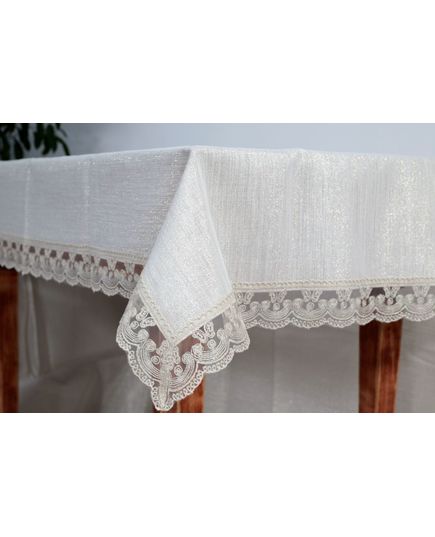 Скатерть 160х350 золотистый Magik Colection 21503, изображение 2