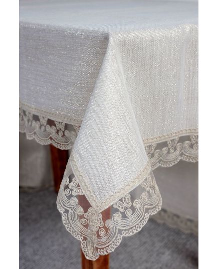 Скатерть 160х400 бежевый Ayova 19704, изображение 2