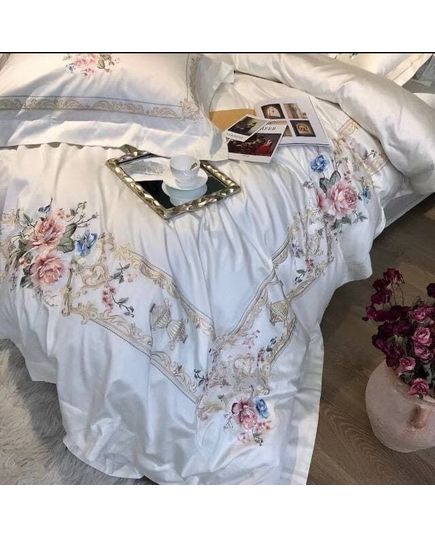 Комплект постельного белья белый Apollo 19821, изображение 2