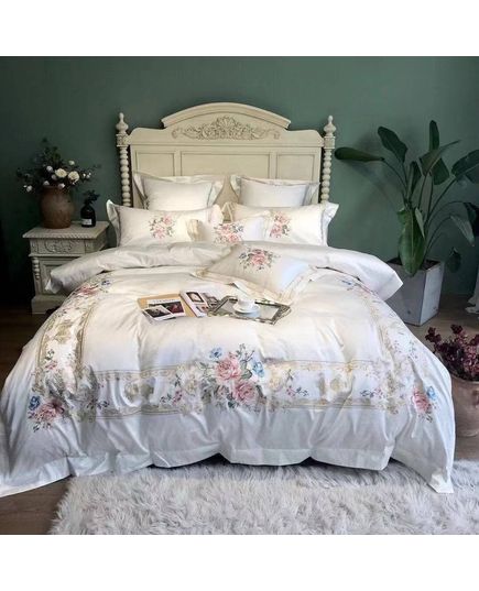 Комплект постельного белья белый Apollo 19821, изображение 4