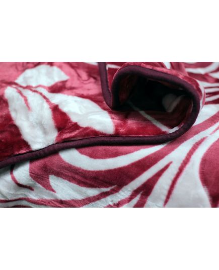 Плед 200х240 бордовий Oscar 13231, зображення 7