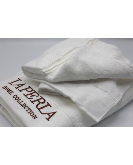 Набір рушників 35х75,70х140 білий La Perla 20385, зображення 3