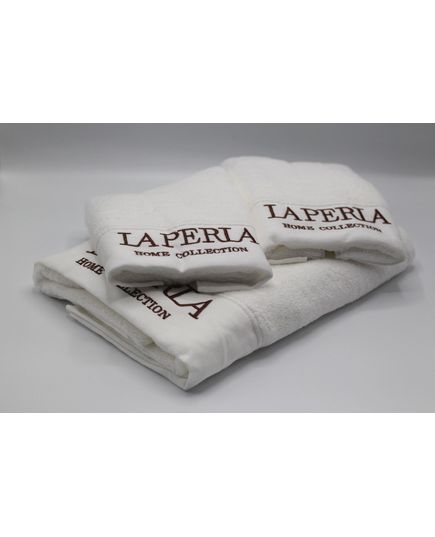 Набір рушників 35х75,70х140 білий La Perla 20385, зображення 5