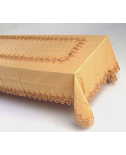 Скатерть 150х270 горчичный TD Seul 8504, изображение 2