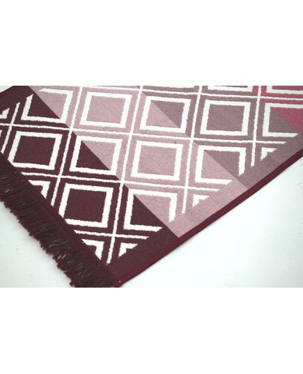 Ковер 60х90 бордовый с розовым Pavia 20645, изображение 2