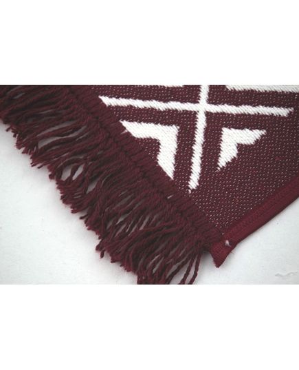 Ковер 60х90 бордовый с розовым Pavia 20645, изображение 3