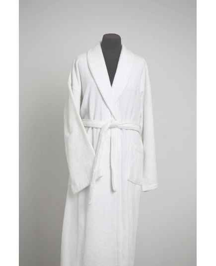 Халат XXXL-46 белый No Brand 15878, изображение 4