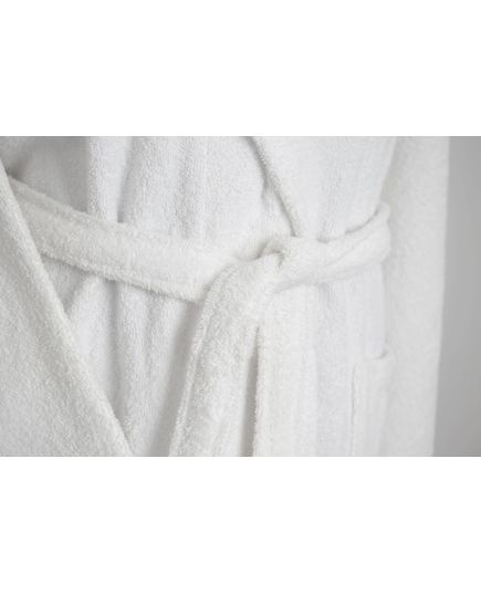 Халат XXXL-46 белый No Brand 15878, изображение 5