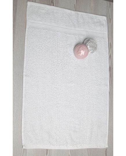 Полотенце 40х60 белый No Brand 16430, изображение 3