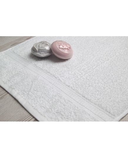 Полотенце 40х60 белый No Brand 16430, изображение 5