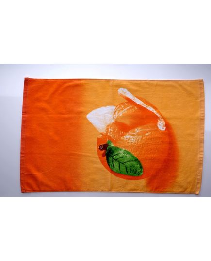 Полотенце кухонное 40х60 оранжевый No Brand 21764, изображение 3