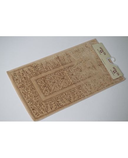 Ковер 60х110 золотистый Cotton Life 8619, изображение 2