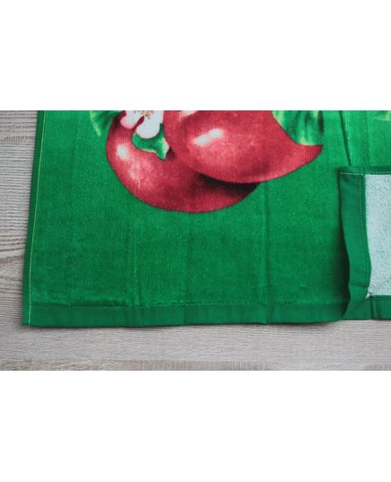 Полотенце кухонное 40х60 зеленый No Brand 21762, изображение 5