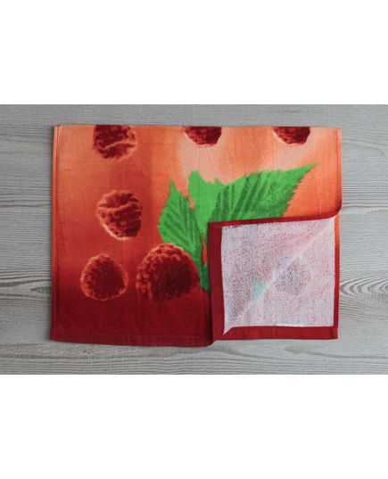 Полотенце кухонное 40х60 красный No Brand 21763, изображение 3