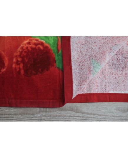 Полотенце кухонное 40х60 красный No Brand 21763, изображение 4