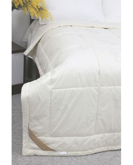 Одеяло 200х220 молочный MENGYILAI 12330, изображение 2