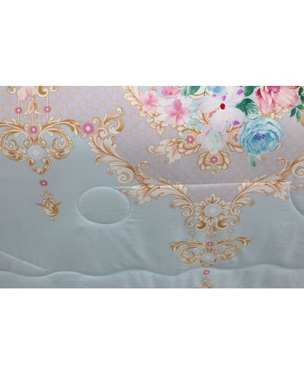 Одеяло 200х230 голубой с розовым Dacron 17450, изображение 6