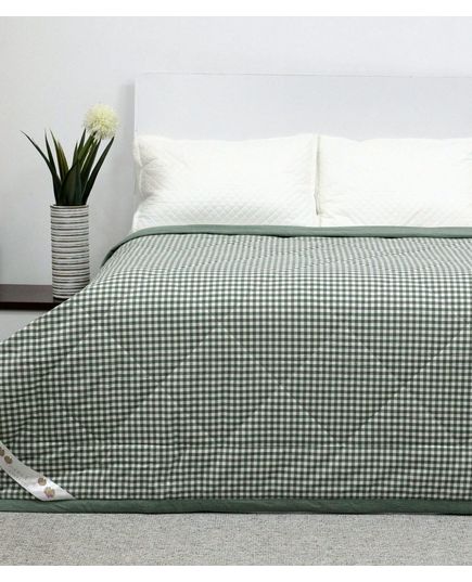 Ковдра 200х230 зелений No Brand 17437, зображення 2