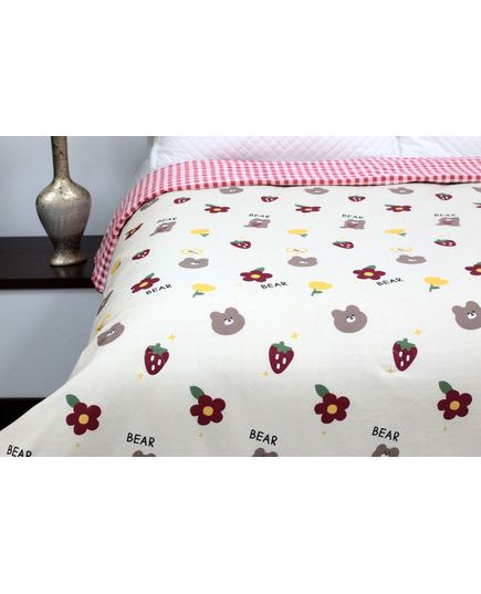 Ковдра білий з рожевим European Style 19097, зображення 3