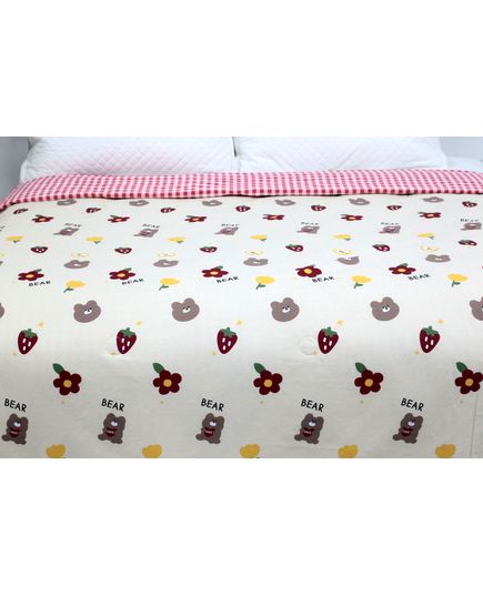 Ковдра білий з рожевим European Style 19097, зображення 4