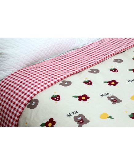 Ковдра білий з рожевим European Style 19097, зображення 6