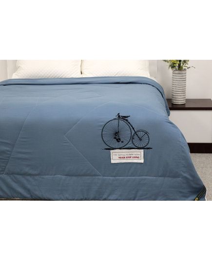 Ковдра 200х230 синій No Brand 21797, зображення 4