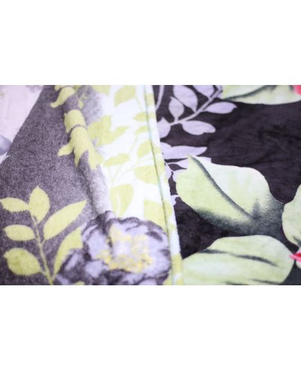 Простирадло 180х220 сірий з зеленим Sofita 21964, зображення 3