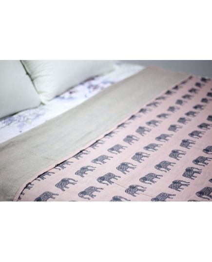 Покрывало 150х200 розовый No Brand 21977, изображение 3