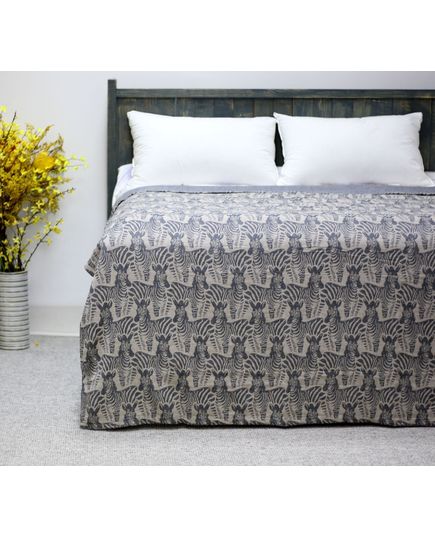 Покрывало 150х200 серый No Brand 21978, изображение 2