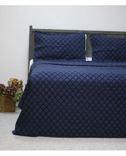 Покривало 240х260 синій Pavia 22031, зображення 2