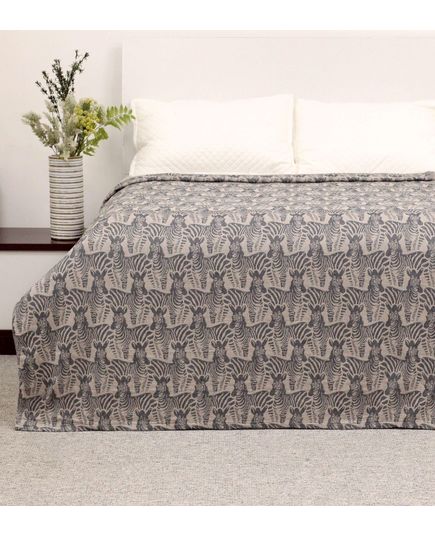 Покрывало 150х200 серый No Brand 21978, изображение 4