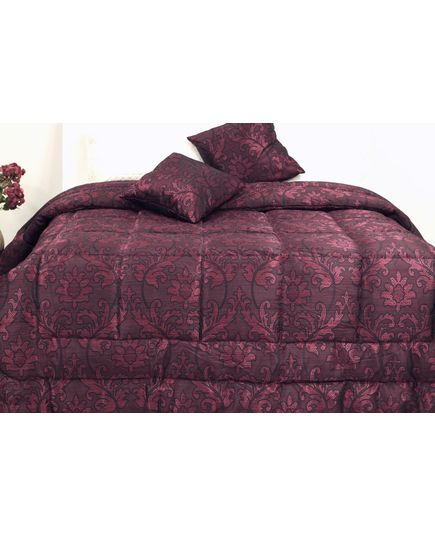 Покрывало 250х270 бордовый Begonvilla 22028, изображение 2