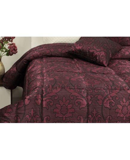 Покрывало 250х270 бордовый Begonvilla 22028, изображение 8