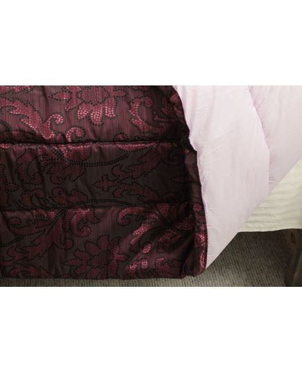Покрывало 250х270 бордовый Begonvilla 22028, изображение 9