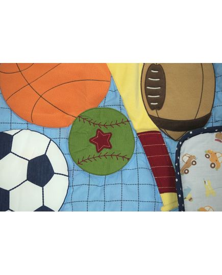 Одеяло голубой с синим Xr home textile 21803, изображение 3