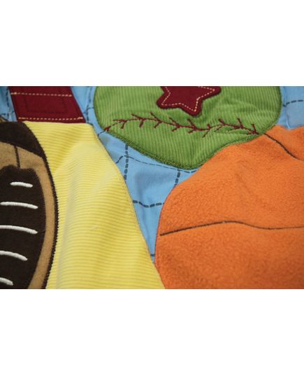 Одеяло голубой с синим Xr home textile 21803, изображение 4