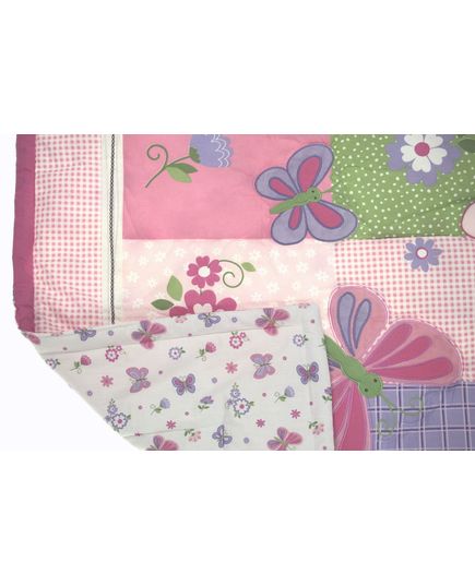 Ковдра зелений з рожевим Xr home textile 21806, зображення 2