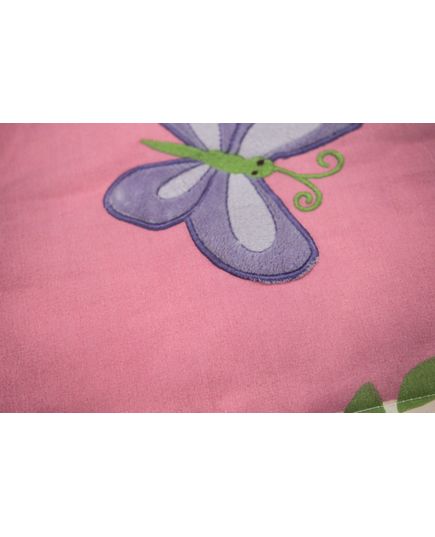 Ковдра зелений з рожевим Xr home textile 21806, зображення 3