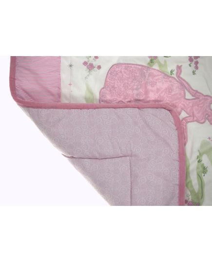 Ковдра 90х110 рожевий Xr home textile 21821, зображення 2